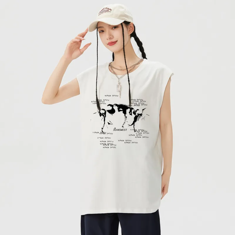 JEANSWEST Tank Tops Unisex-5