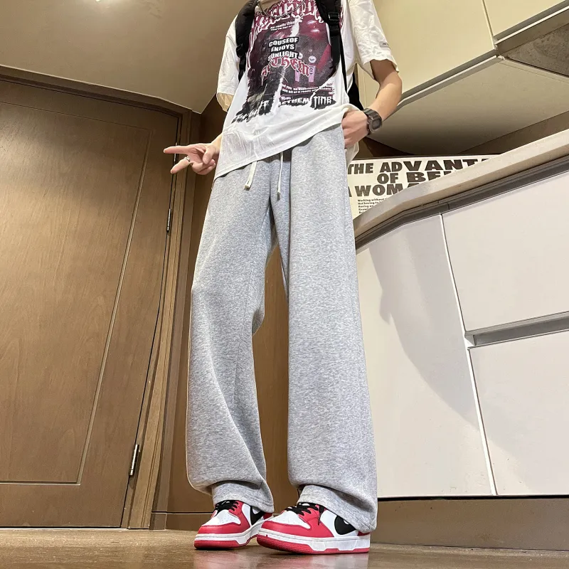 JEANSWEST Knitted Sweatpants Unisex-12