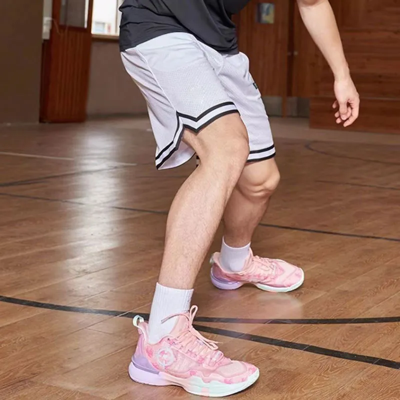 Jean West Basketball Shorts Unisex-7