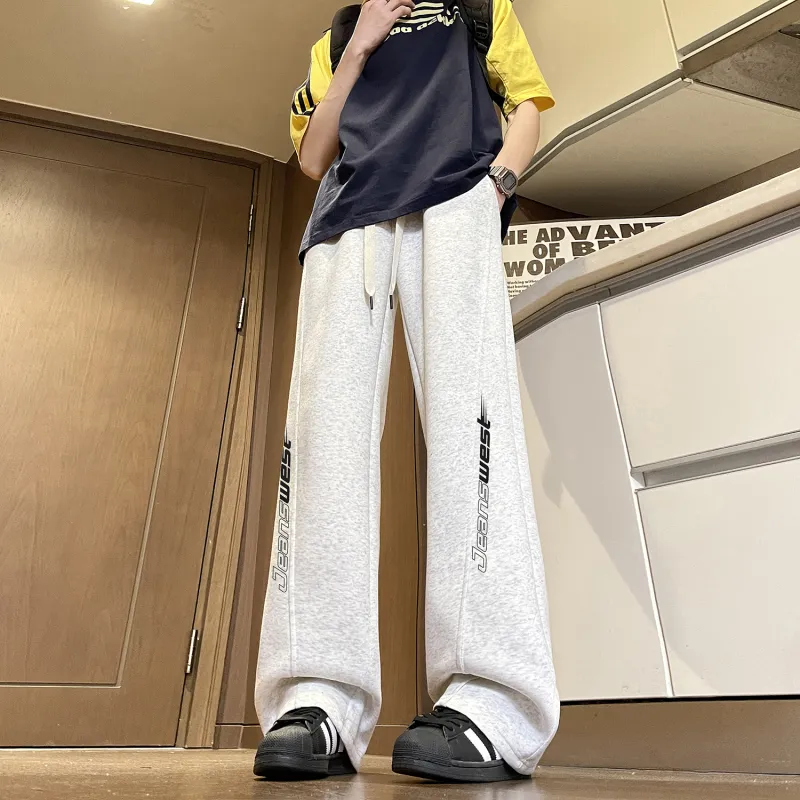 JEANSWEST Knitted Sweatpants Unisex-3