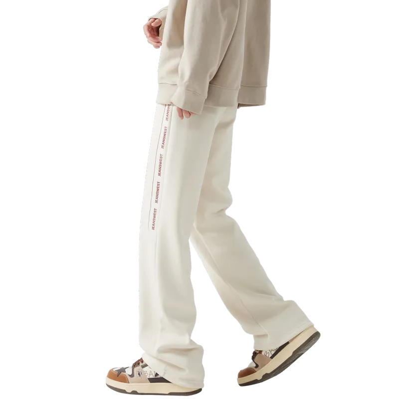 JEANSWEST Casual Pants Unisex Light Gray-21