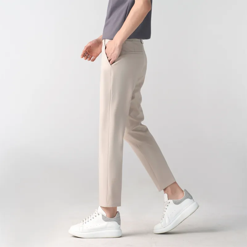 JEANSWEST Suit Trouser Unisex Khaki-3