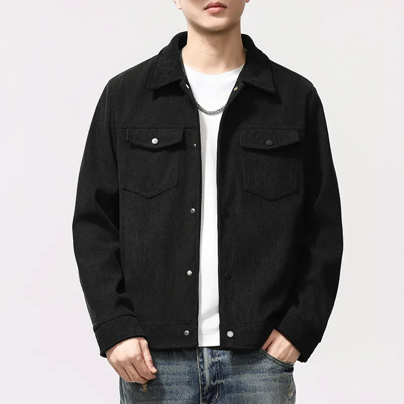 JEANSWEST Clean Fit Jackets Coats Couple Recommendation Unisex-8