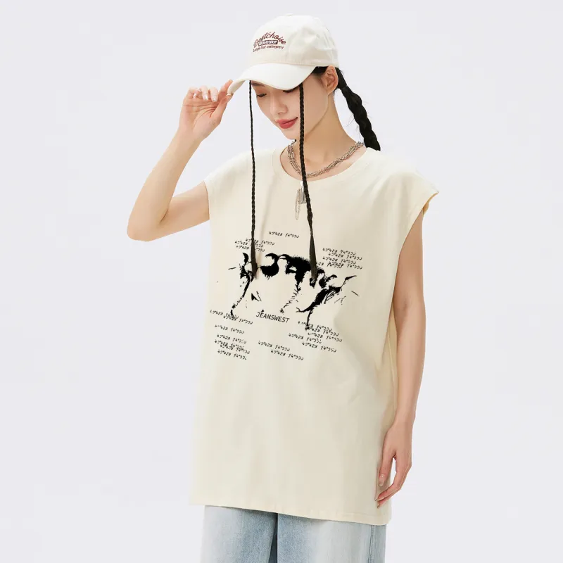 JEANSWEST Tank Tops Unisex-18
