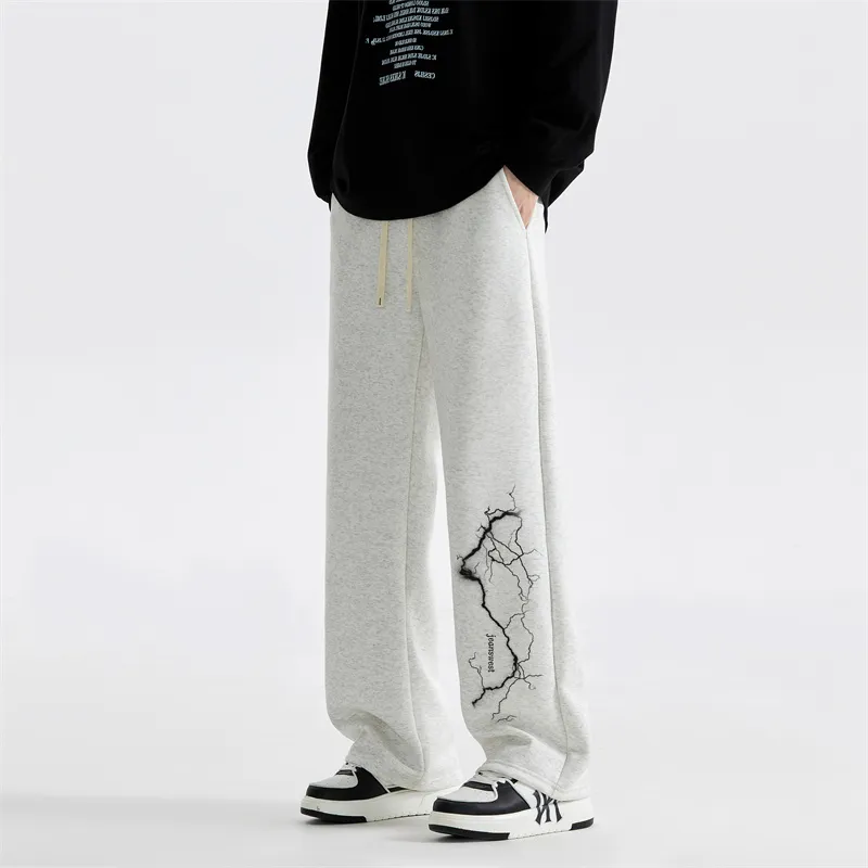 JEANSWEST Knitted Sweatpants Unisex-18