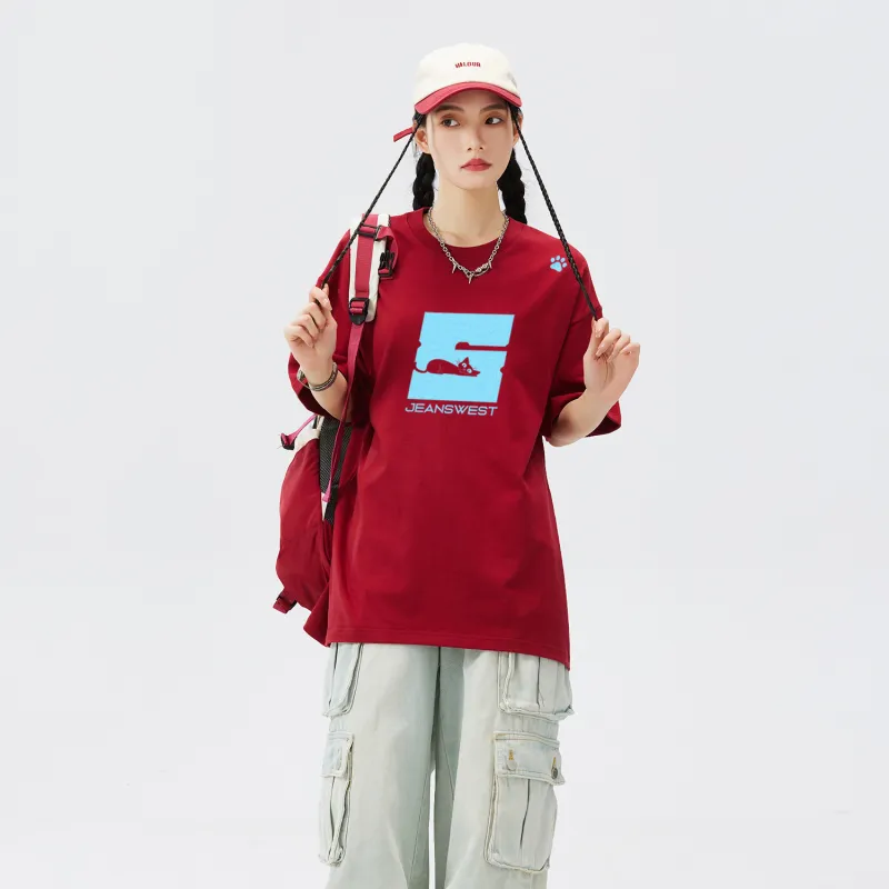 JEANSWEST T Shirts Unisex-20