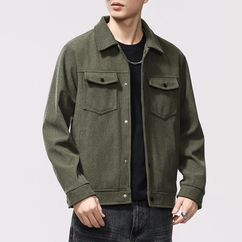 JEANSWEST Clean Fit Jackets Coats Couple Recommendation Unisex-18