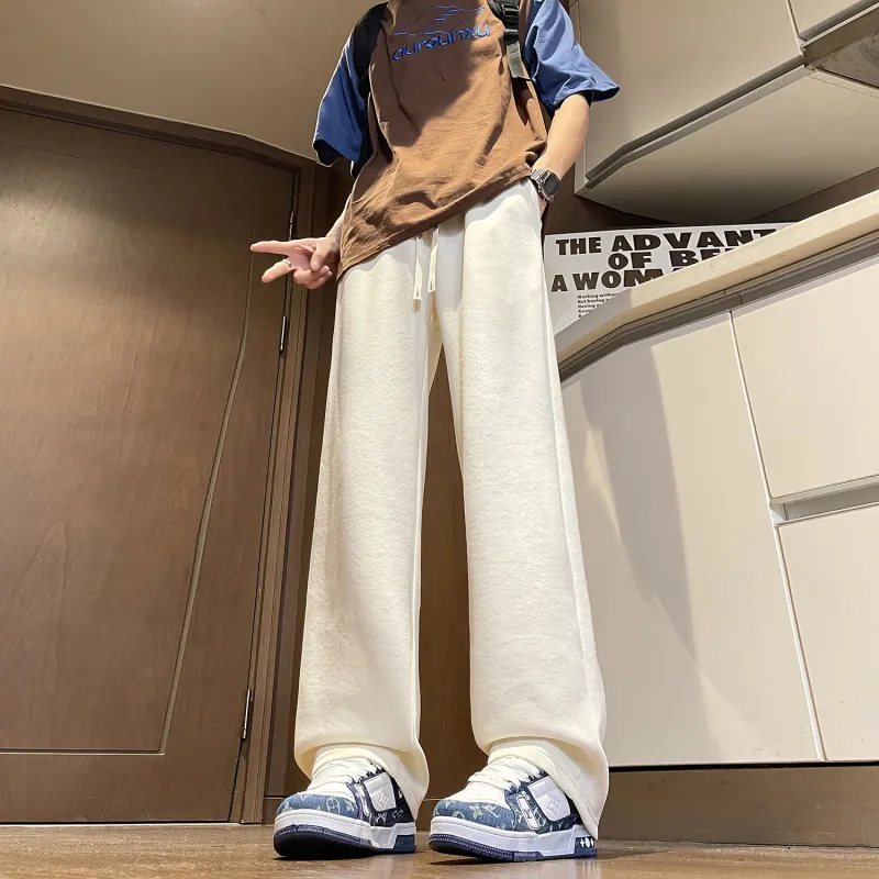 JEANSWEST Knitted Sweatpants Unisex-23