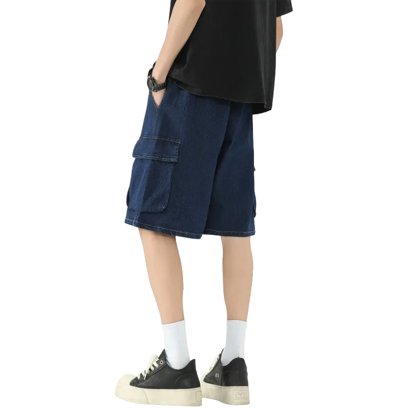 JEANSWEST Denim Shorts Unisex-15