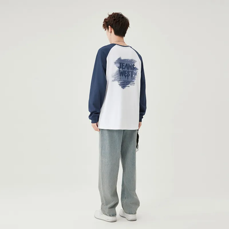 JEANSWEST T Shirt Unisex Black Gray-11