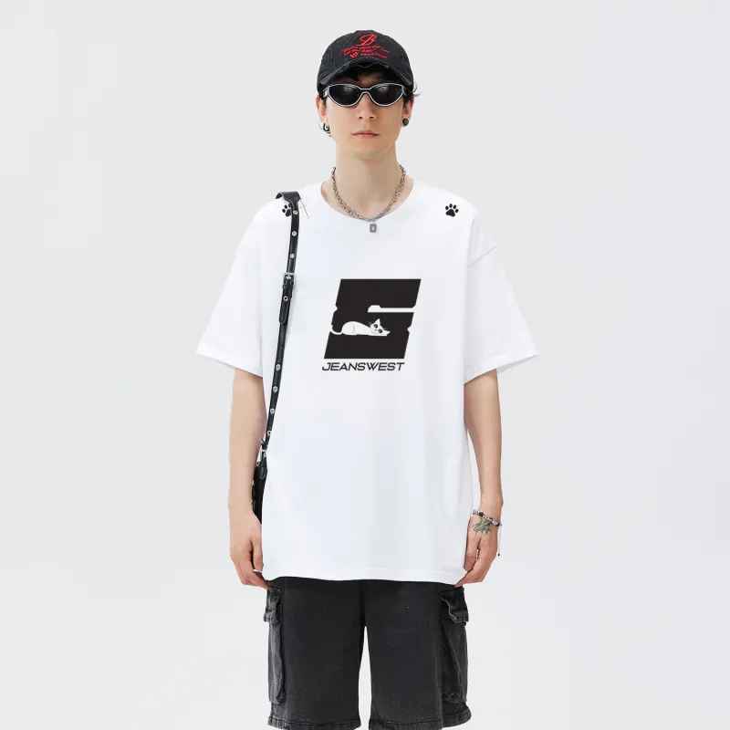 JEANSWEST T Shirts Unisex-2