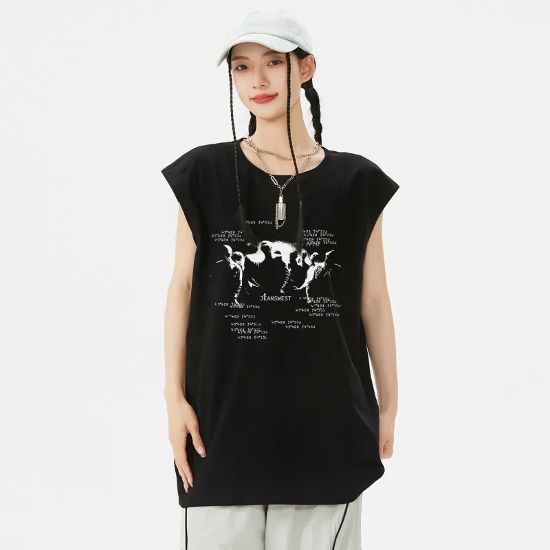 JEANSWEST Tank Tops Unisex-10