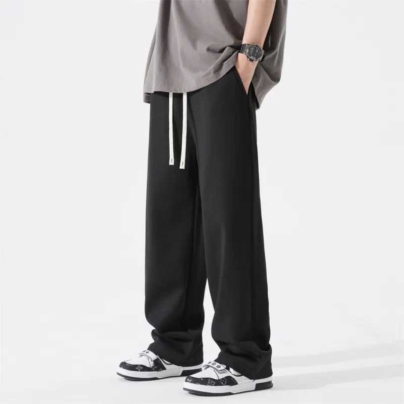JEANSWEST Knitted Sweatpants Unisex-11