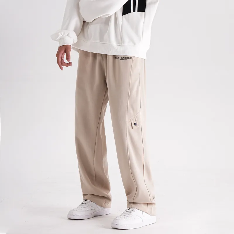 ZMOH Casual Pants Unisex Couple's-14