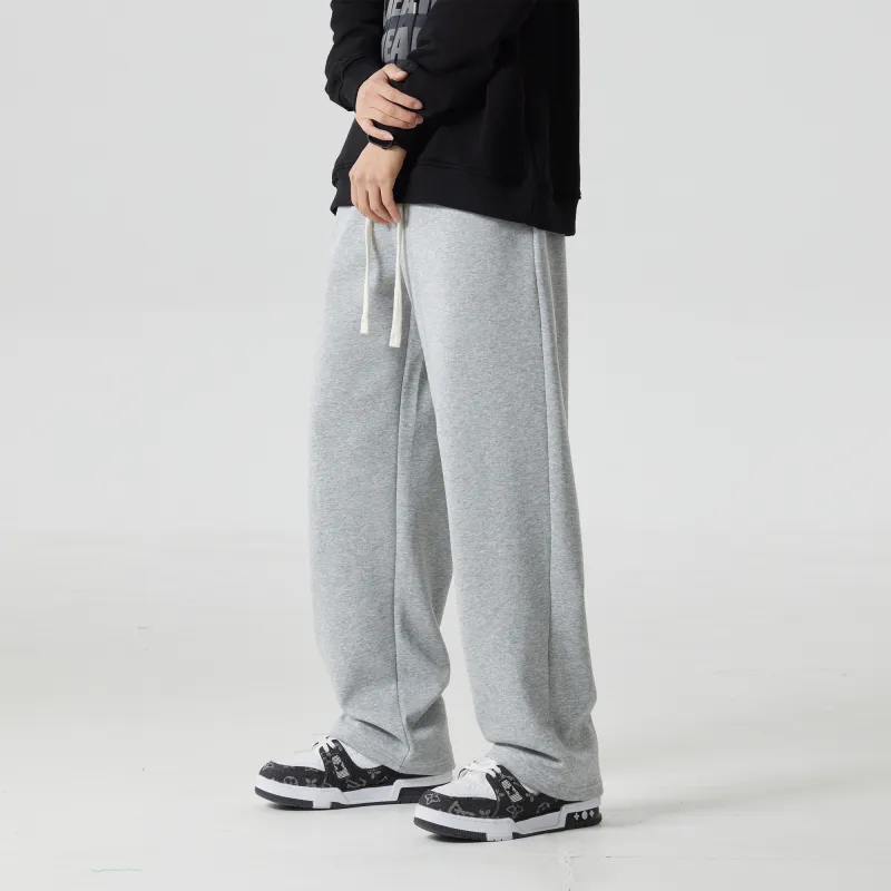 ZMOH Plain Net Series Casual Pants Unisex-8