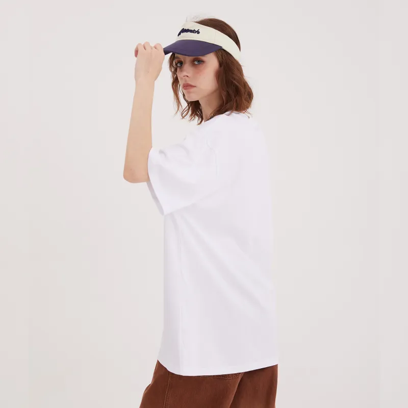 ZMOH Plain Net Series T Shirts Unisex-3