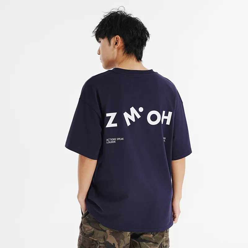 ZMOH Short Sleeved T Shirt Unisex Couple's-7