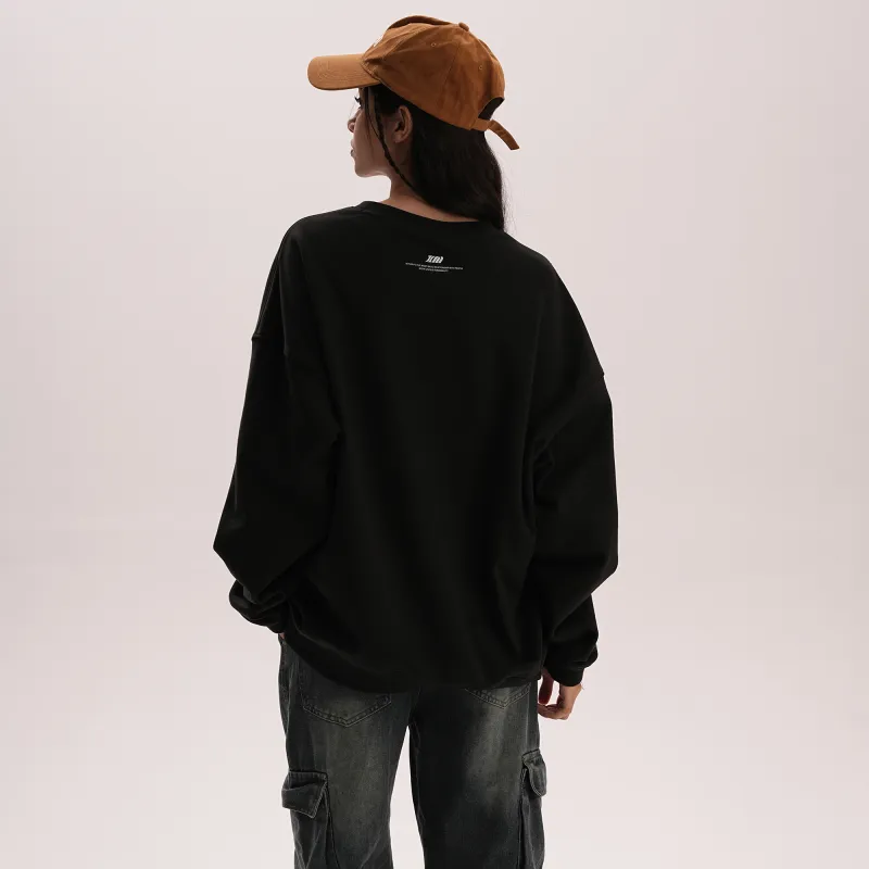 ZMOH Crewneck Sweatshirt Unisex Couple's-14