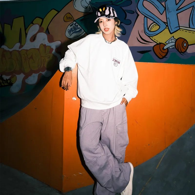ZMOH Sweatshirt Spring Fall Unisex-4