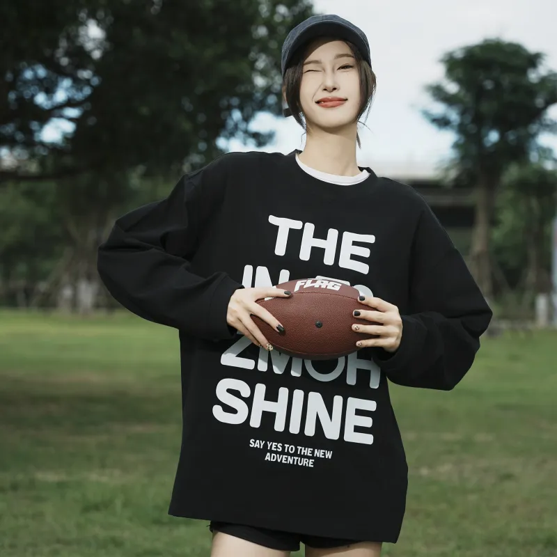 ZMOH Long T Shirt Unisex Couple's-2