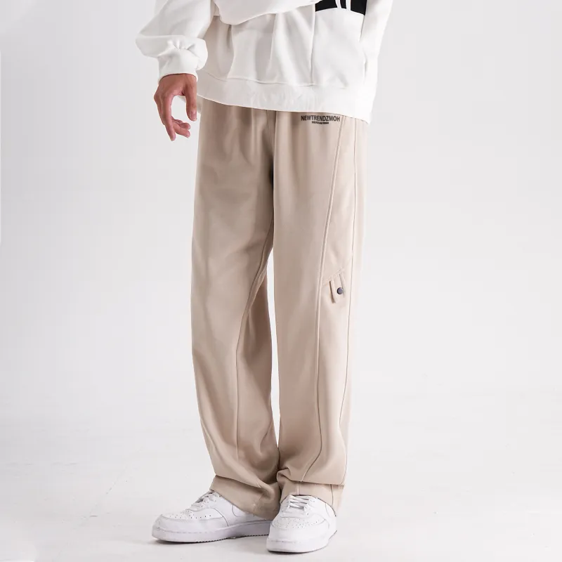 ZMOH Casual Pants Unisex Couple's-13