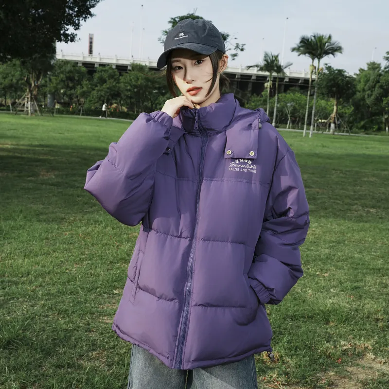 ZMOH Down Jacket Unisex Dark Purple-4