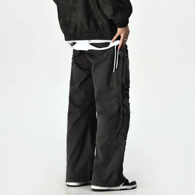 ZMOH Cargo Pants Unisex Couple's-5