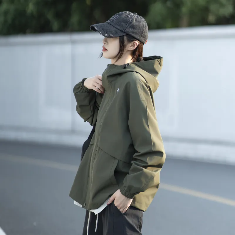 ZMOH Hooded Jacket Unisex Couple's-5