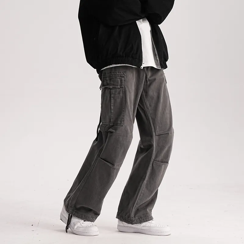 ZMOH Cargo Pants Unisex Couple's-4