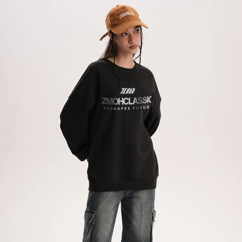 ZMOH Crewneck Sweatshirt Unisex Couple's-13