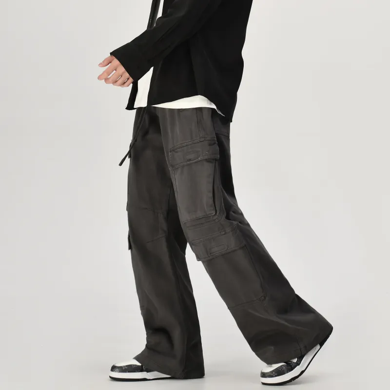 ZMOH Cargo Pants Unisex Couple's-5