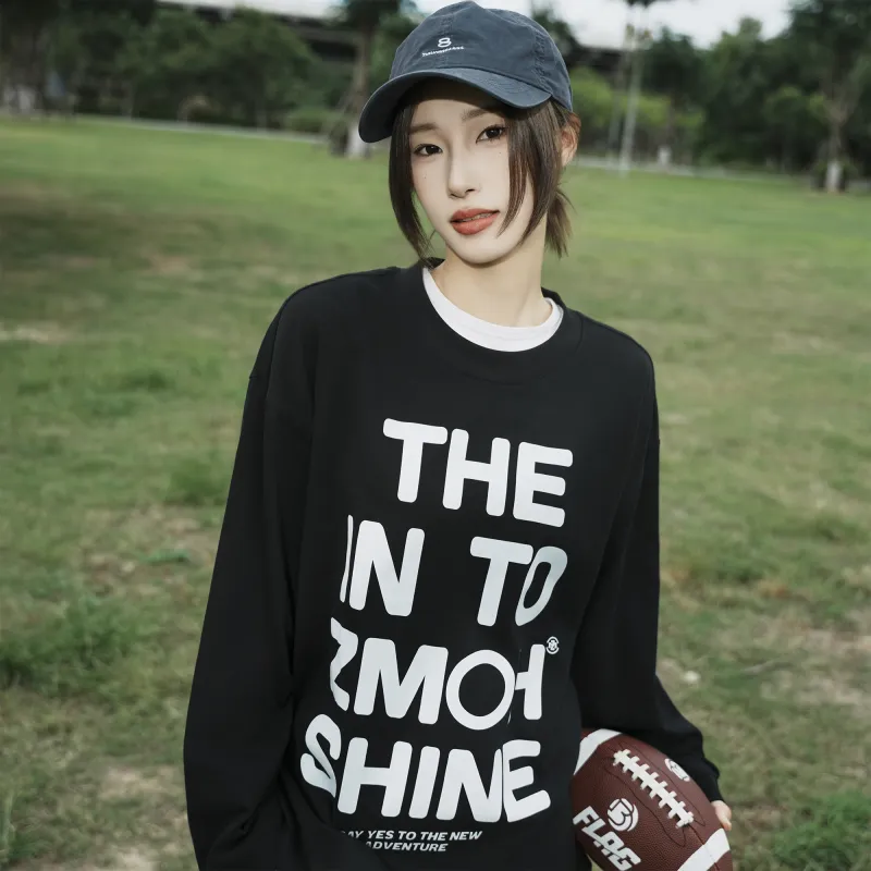 ZMOH Long T Shirt Unisex Couple's-5