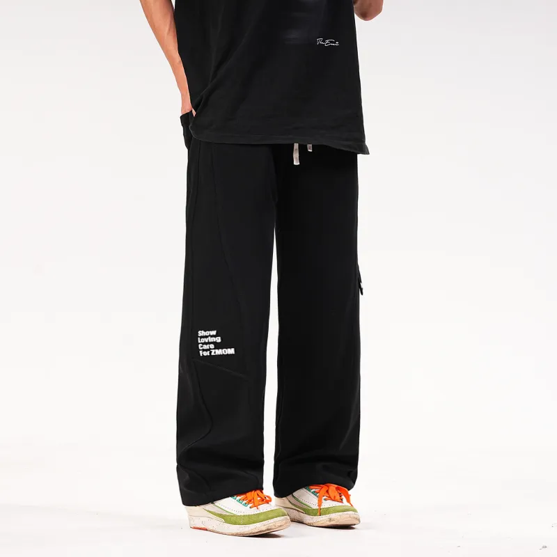 ZMOH Casual Pants Unisex Couple's-4