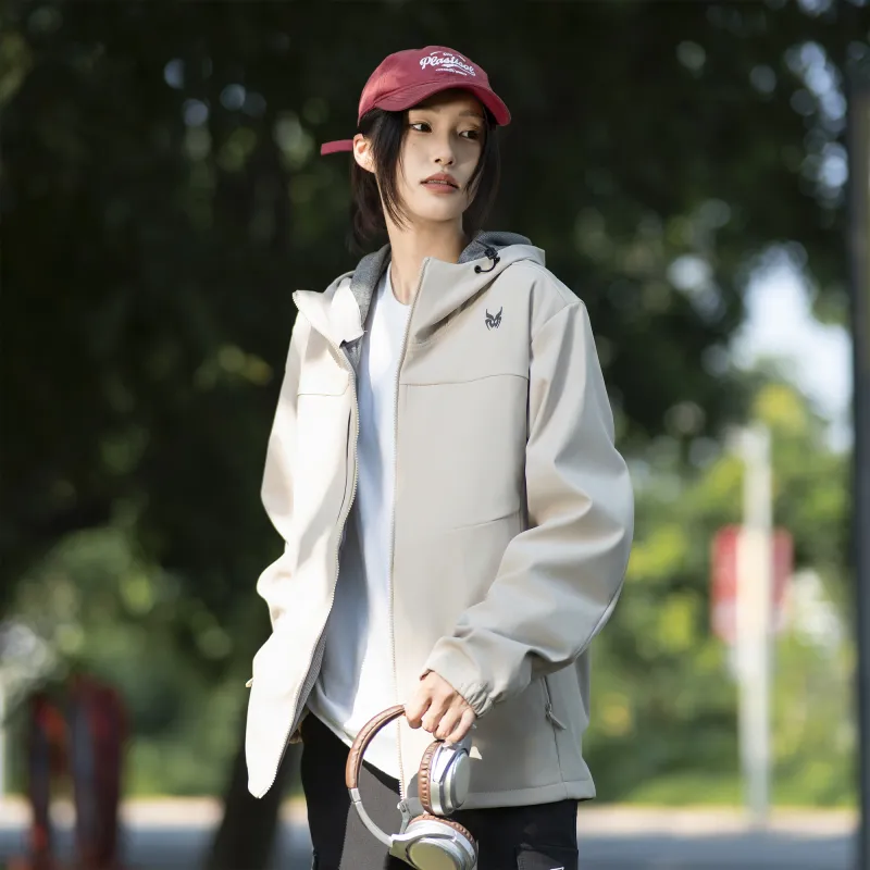 ZMOH Hooded Jacket Unisex Couple's-7