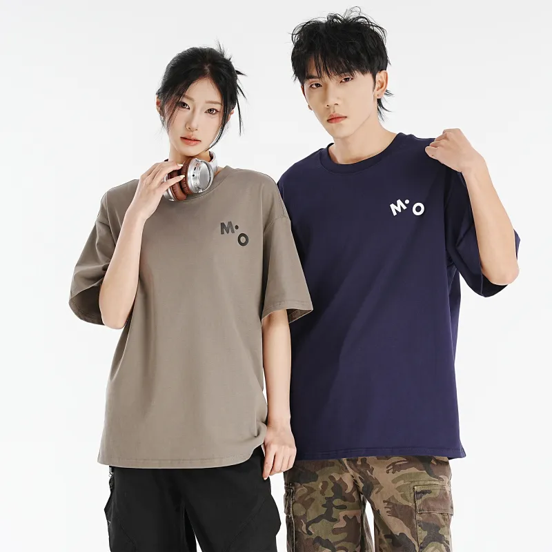 ZMOH Short Sleeved T Shirt Unisex Couple's-13