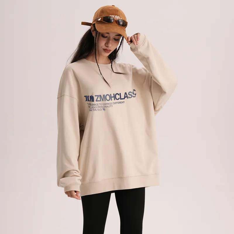 ZMOH Crewneck Sweatshirt Unisex Couple's-16