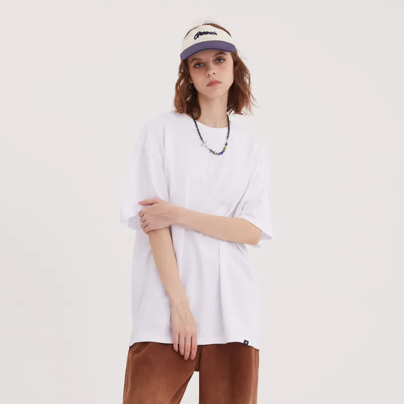ZMOH Plain Net Series T Shirts Unisex-2