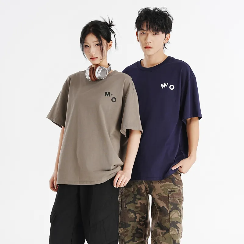ZMOH Short Sleeved T Shirt Unisex Couple's-14