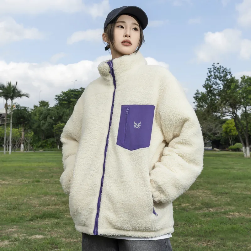 ZMOH Sherpa Puffer Jacket Unisex Couple's-18