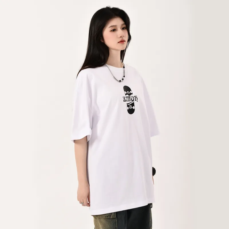ZMOH Skateboard T Shirts Unisex-4