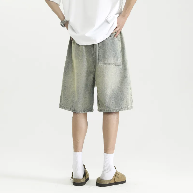 ZMOH Denim Shorts Men-6