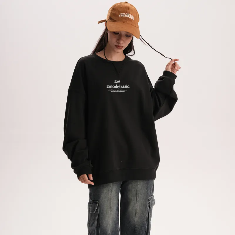 ZMOH Crewneck Sweatshirt Unisex Couple's-14