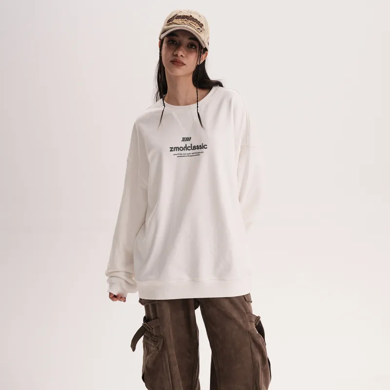 ZMOH Crewneck Sweatshirt Unisex Couple's-6