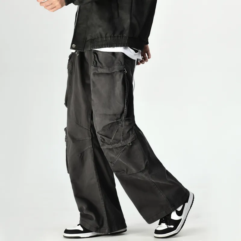 ZMOH Cargo Pants Unisex Couple's-4