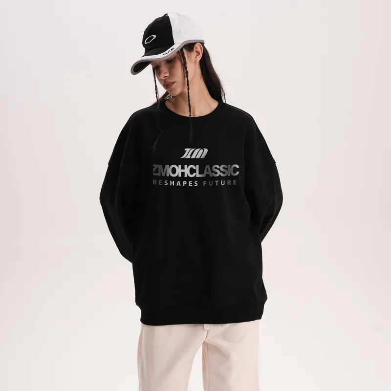 ZMOH Crewneck Sweatshirt Unisex Couple's-2