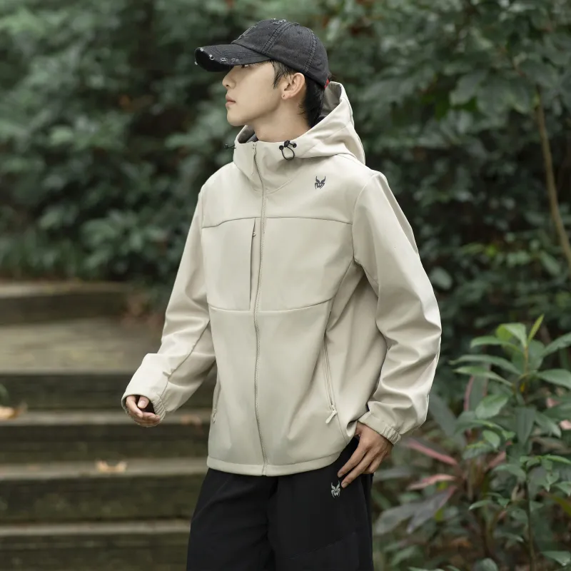 ZMOH Hooded Jacket Unisex Couple's-11
