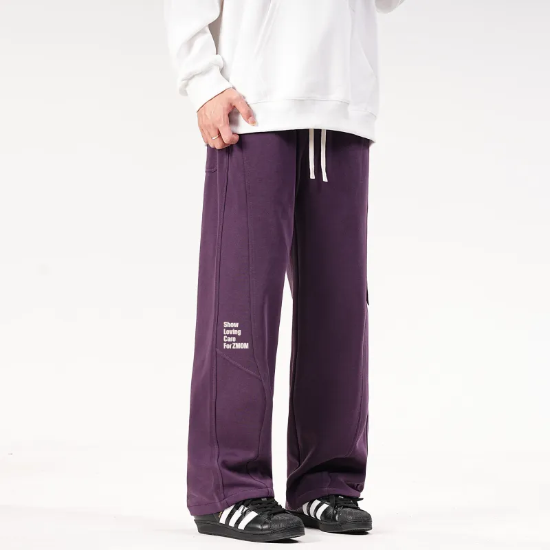 ZMOH Casual Pants Unisex Couple's-7