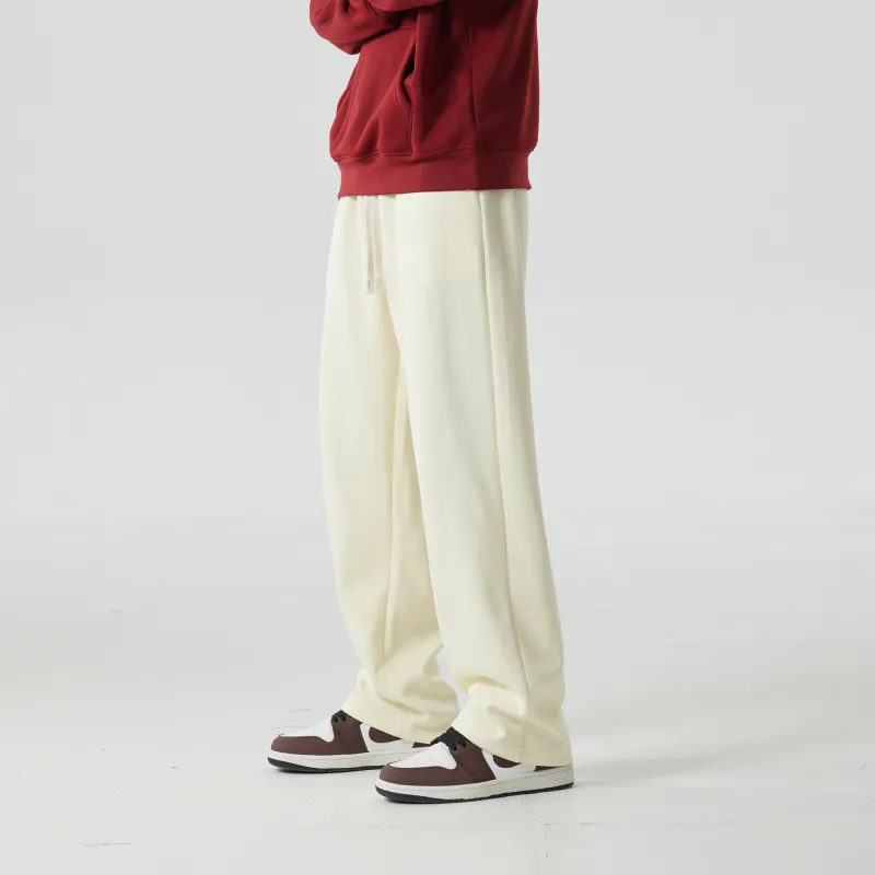 ZMOH Plain Net Series Casual Pants Unisex-19