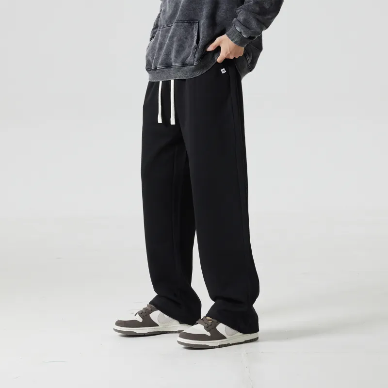 ZMOH Plain Net Series Casual Pants Unisex-3