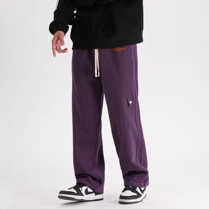 ZMOH Casual Pants Unisex Couple's-10